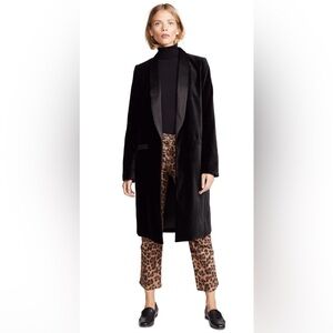 Club Monaco Black Tuxedo Long Jacket